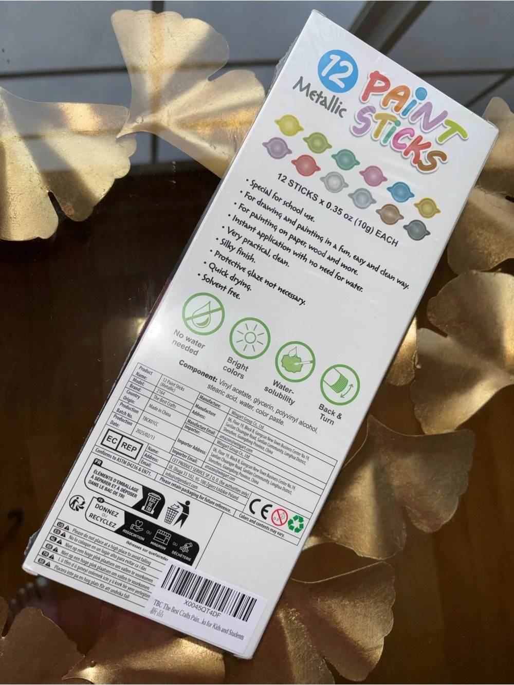 NWT Metallic 🎨 Paint Sticks 12ct - Picture 3 of 5